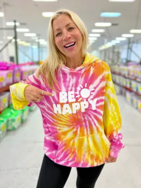 Be Happy Sunburst Hoodie