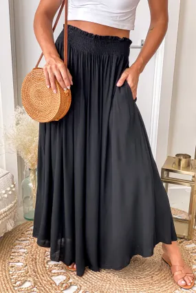 Black Long Skirt