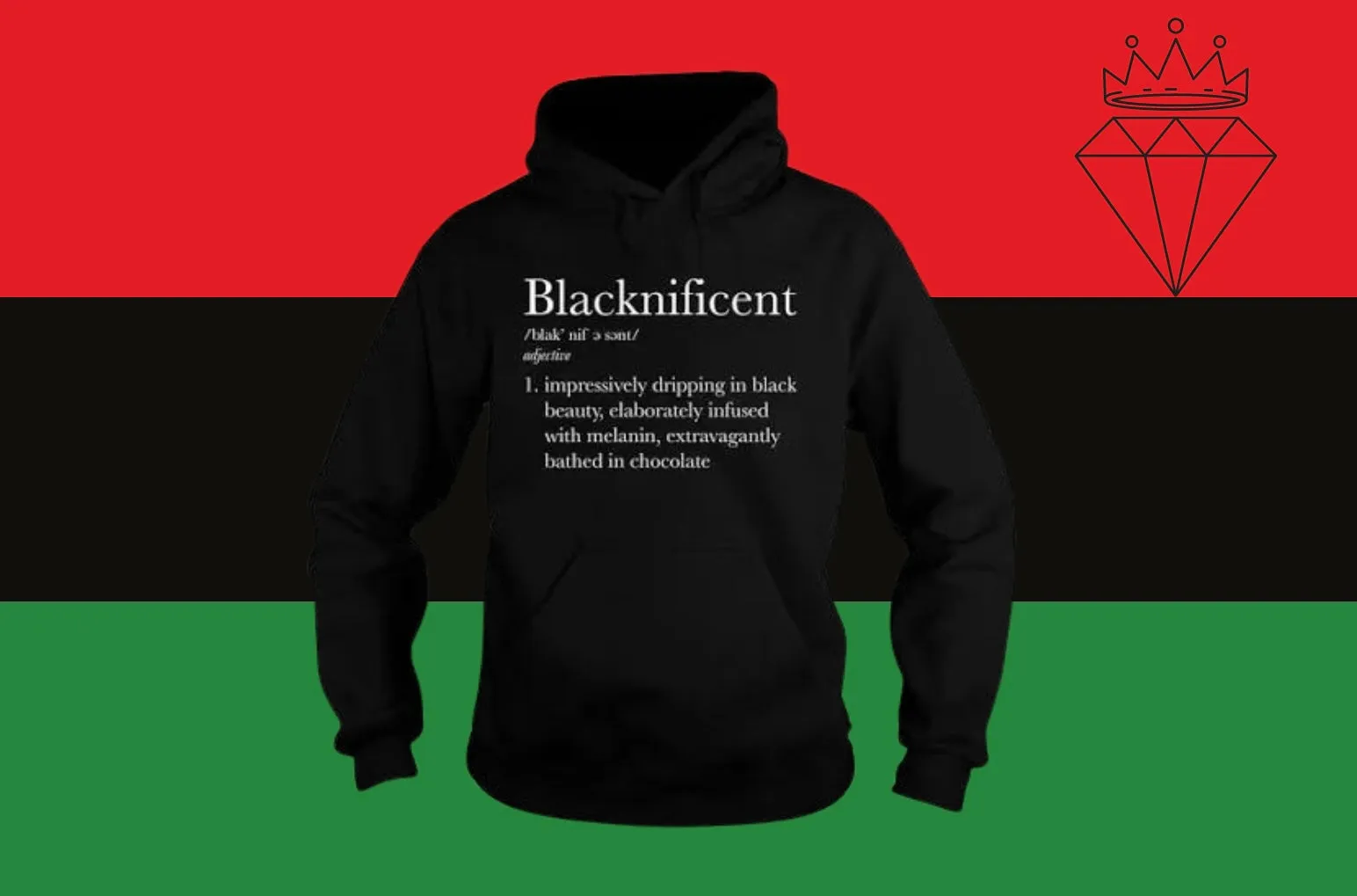 Blacknificent hoodie