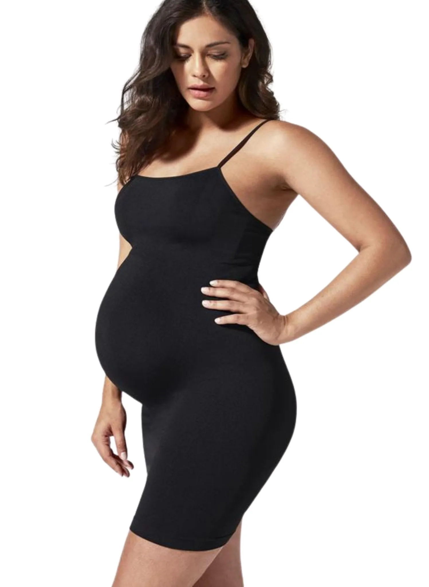 BLANQI Body Cooling Maternity Cami Slip - Black