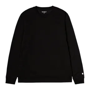 CARHARTT WIP L/S BASE T-SHIRT // BLACK/WHITE