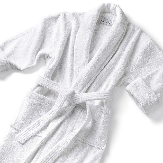 Classic Shawl Collar Bathrobe by Boca Terry