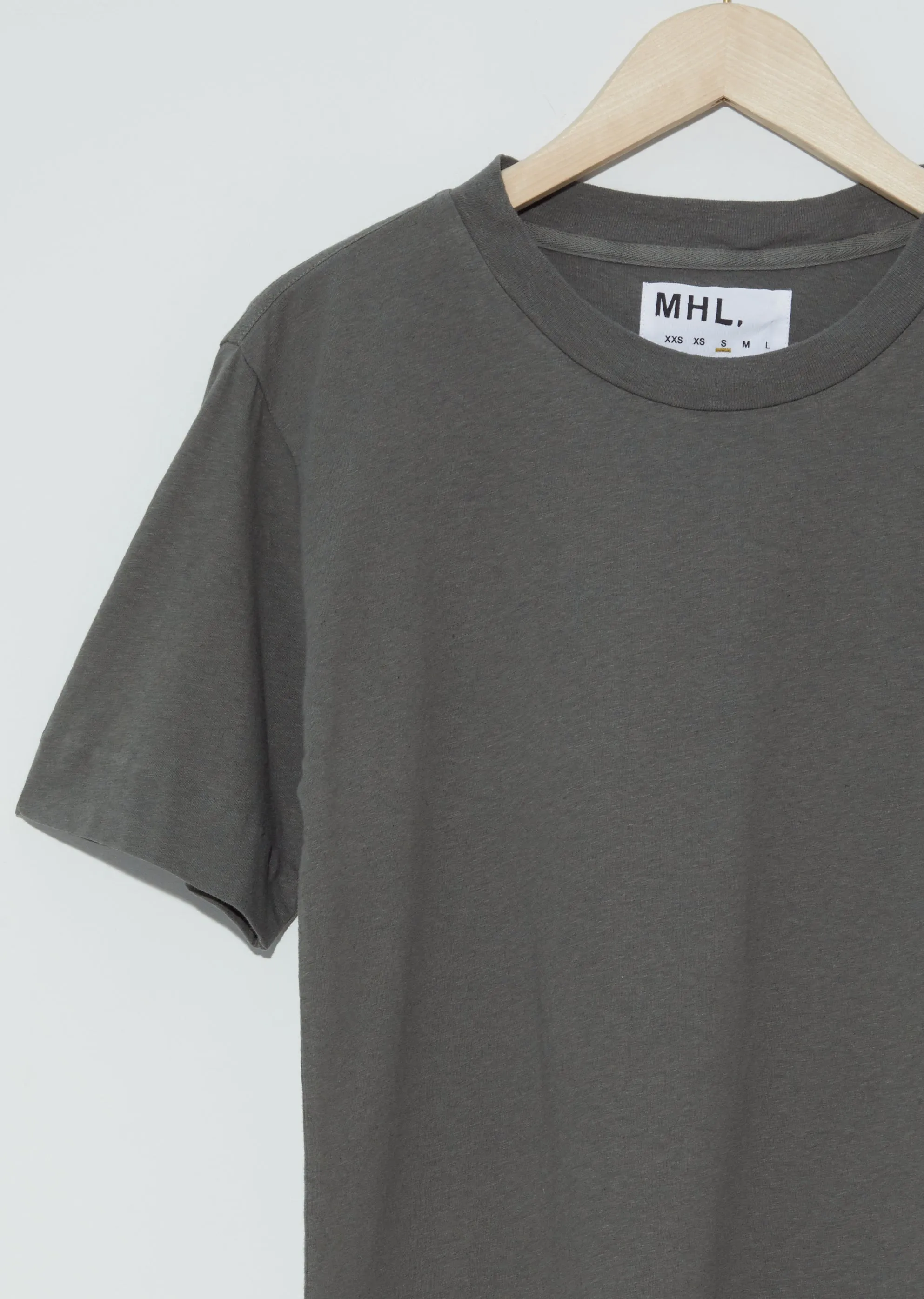 Cotton-Linen Simple T-Shirt