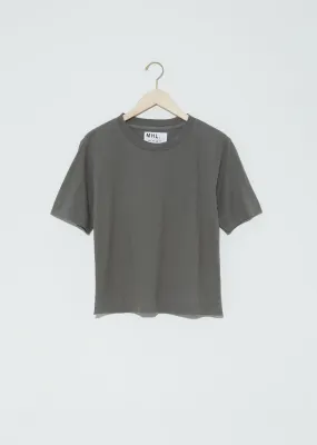 Cotton-Linen Simple T-Shirt