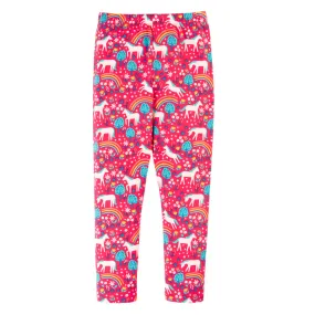 Frugi Organic Libby Printed Leggings - Wild Horses