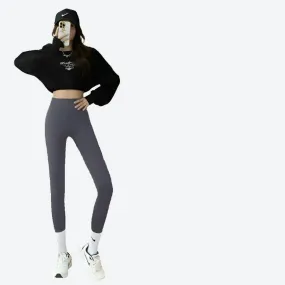 High-Waisted Stretchy Athletic Leggings