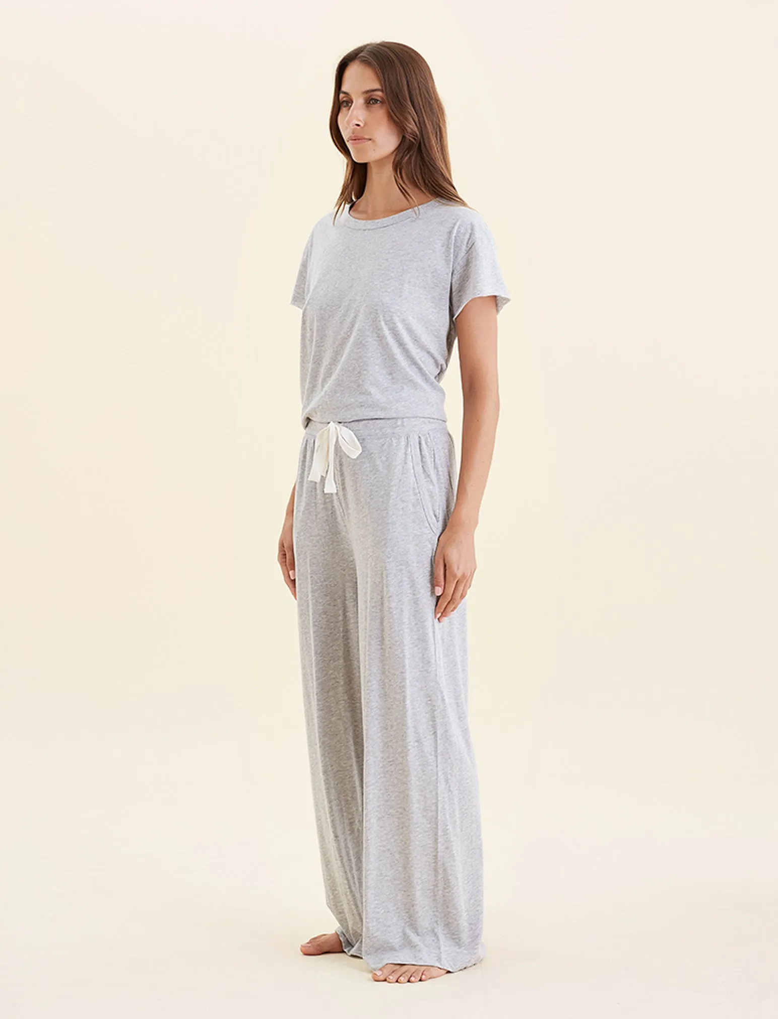 Jada Organic Cotton Wide Leg Pant