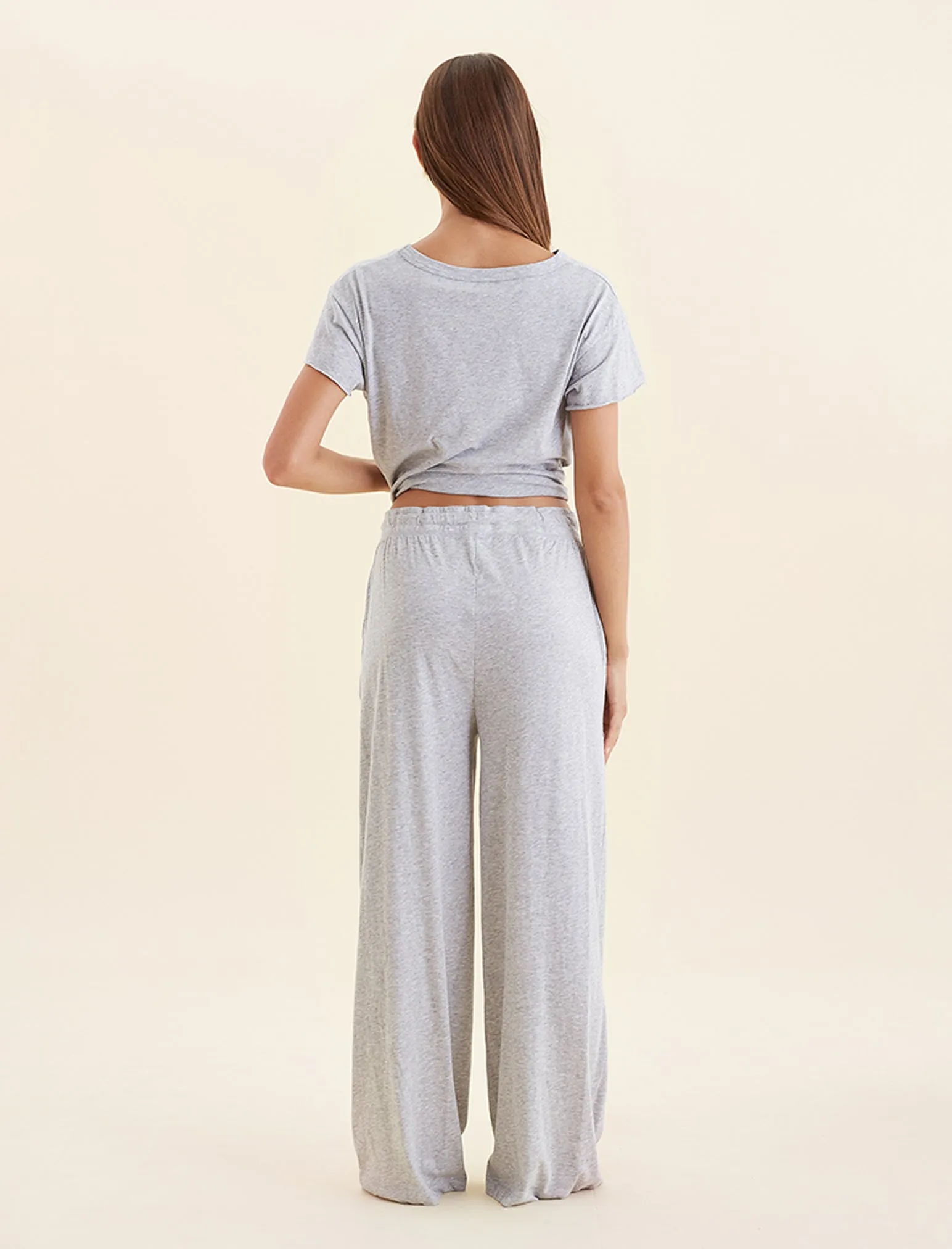 Jada Organic Cotton Wide Leg Pant