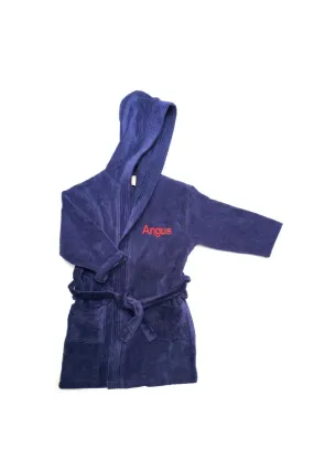 Navy Bath Robe