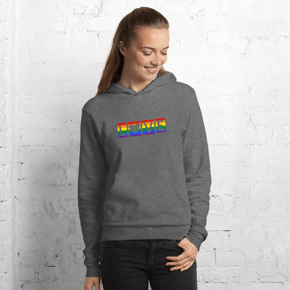 "RAINBOW LOVE" HOODIE