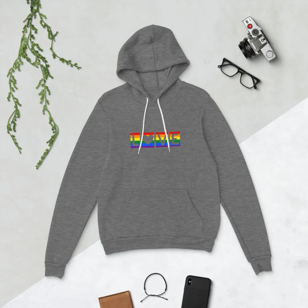 "RAINBOW LOVE" HOODIE