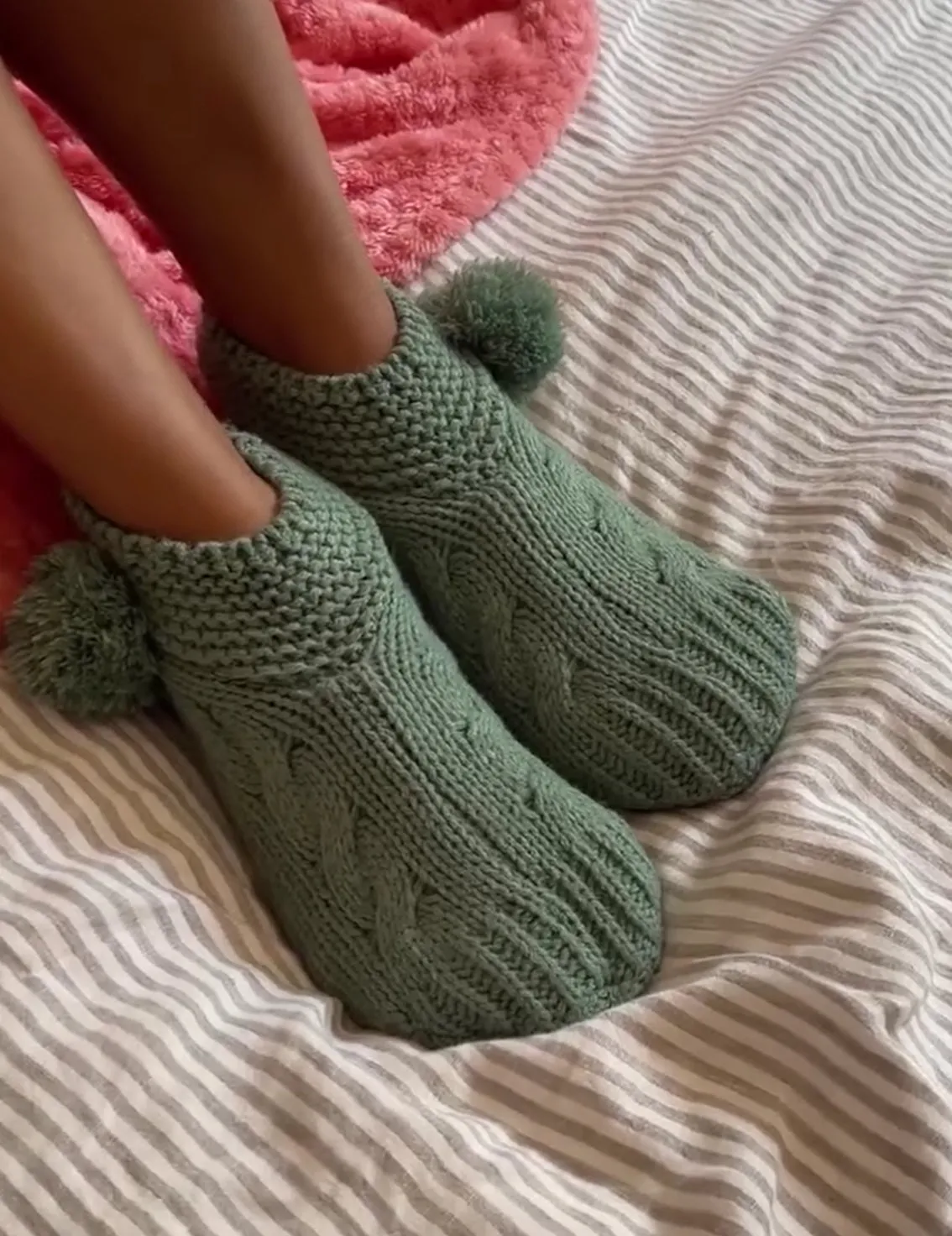 Slipper Slouchy - Dark Emerald