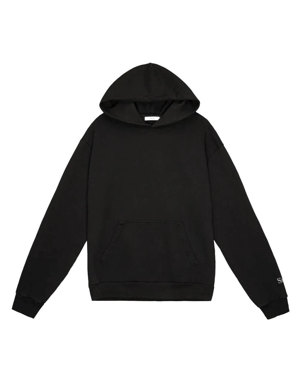 Standard Issue Midweight Hoodie in Black