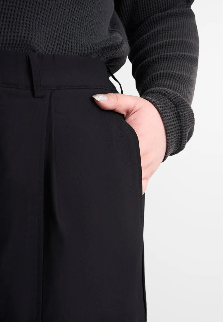 Tammie FLEXI Tapered Pants - Black