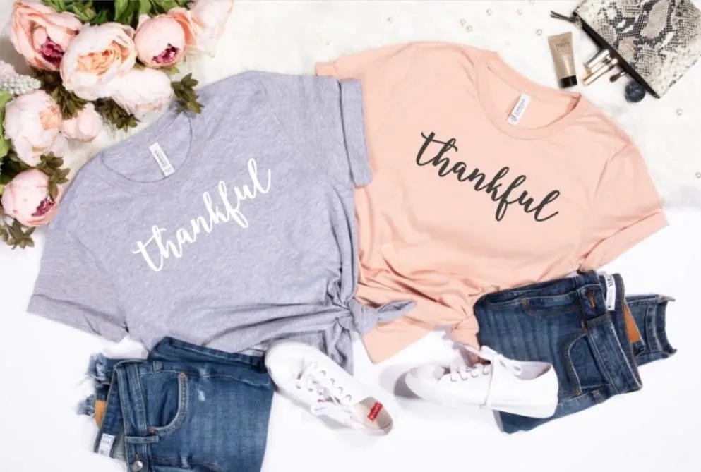 Thankful (Simple) Graphic Tee