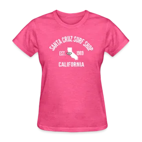 Womens Santa Cruz Surf Shop EST 1969 Simple Tee